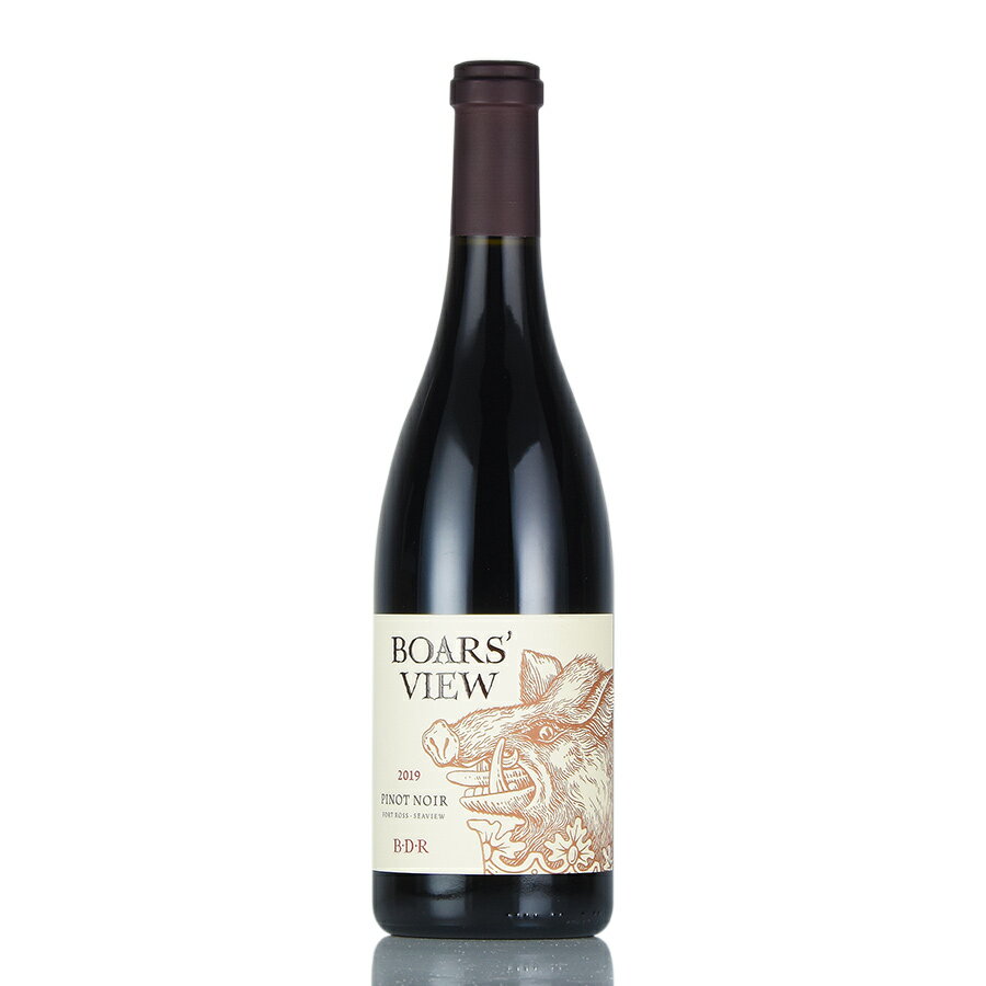 ボアズ ビュー ピノ ノワール BDR ソノマ コースト 2019 正規品 ピノノワール Boars' View Pinot Noir BDR Sonoma Coast アメリカ カリフォルニア 赤ワイン 