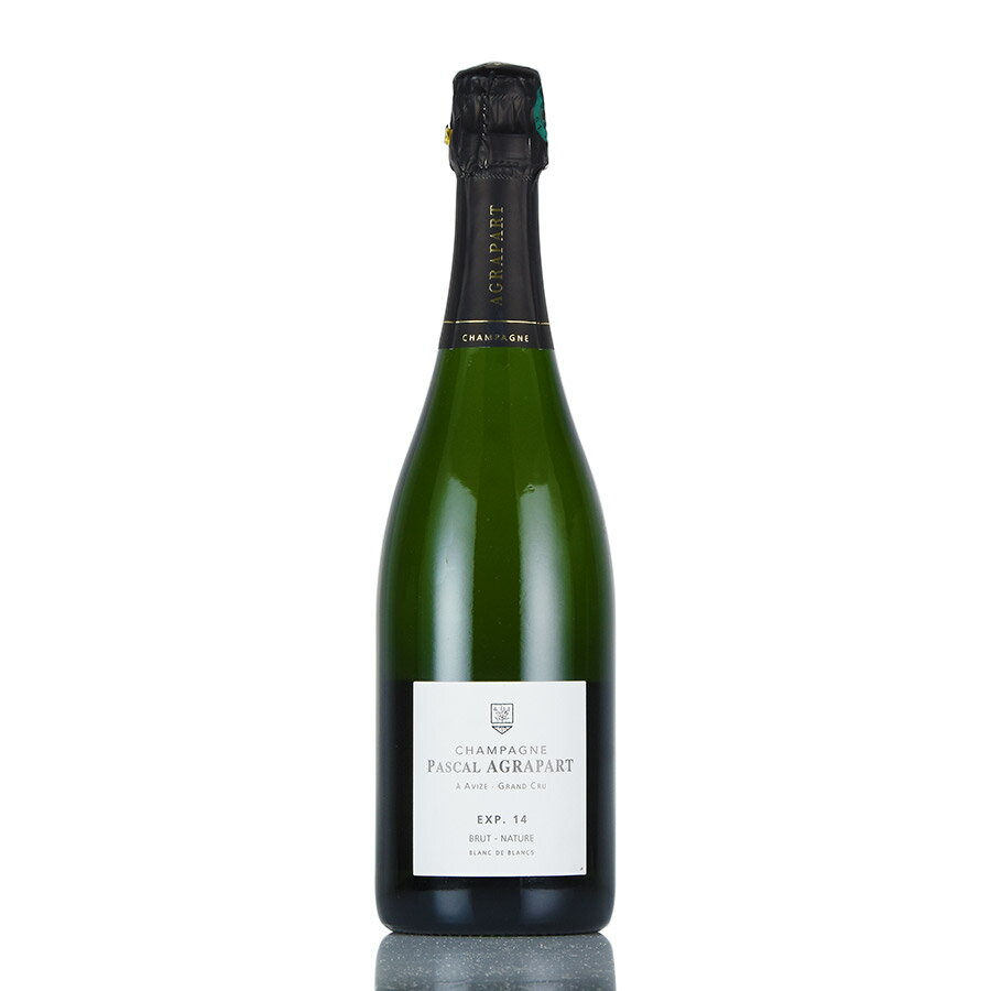 アグラパール エクスペリエンス ブラン ド ブラン ブリュット ナチュール 2014 ブランドブラン Agrapart Experience Blanc de Blanc Brut Nature フランス シャンパン シャンパーニュ