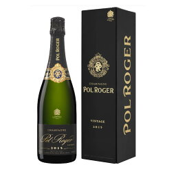 ポル ロジェ ブリュット ヴィンテージ 2015 正規品 ギフトボックス Pol Roger Brut Vintage フランス シャンパン シャンパーニュ