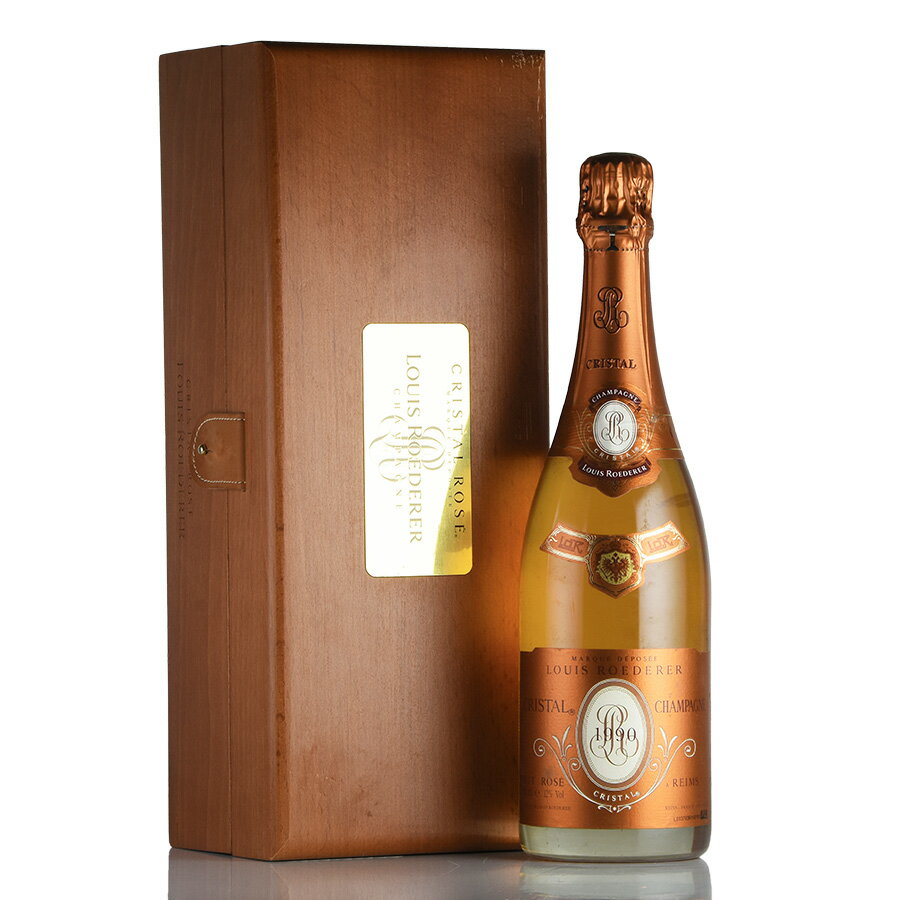 ルイ ロデレール クリスタル ロゼ 1990 木箱入り ルイロデレール ルイ・ロデレール Louis Roederer Cristal Rose フランス シャンパン シャンパーニュ