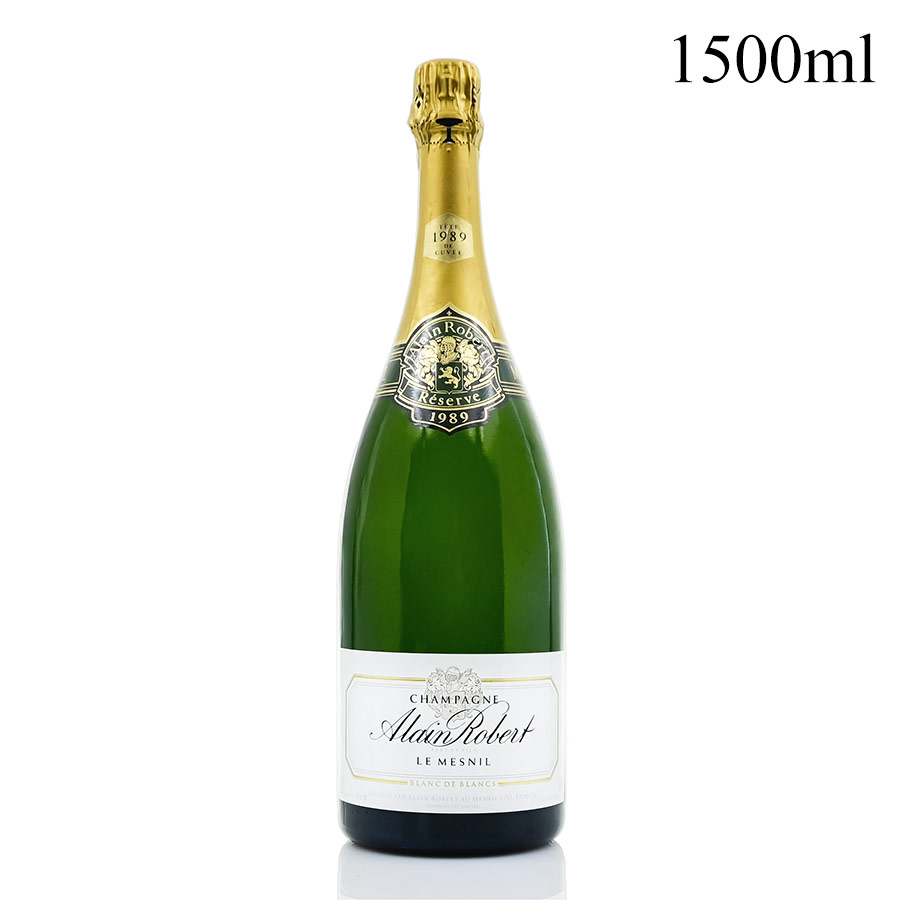 アラン ロベール ル メニル レゼルヴ ブラン ド ブラン 1989 マグナム 1500ml ブランドブラン レゼルブ Alain Robert Le Mesnil Reserve Blanc de Blanc フランス シャンパン シャンパーニュ