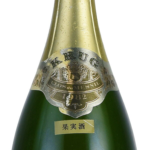 �����å� ���� �ǥ� ��˥� 1982 ����åץ��������� ���� �� ��˥� Krug Clos du Mesnil �ե�� �����ѥ� �����ѡ��˥�[�Τ���1��]