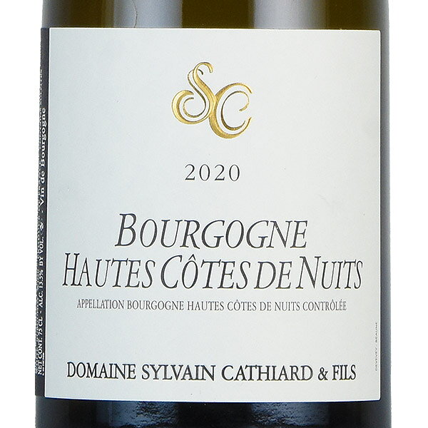 【最大5千円OFFクーポン】シルヴァン カティアール ブルゴーニュ オート コート ド ニュイ ブラン 2020 Sylvain Cathiard Bourgogne Hautes Cotes de Nuits Blanc フランス ブルゴーニュ 白ワイン katsuda-10151980 KATSUDA 勝田商店 銘醸ワイン専門 サンプル画像2