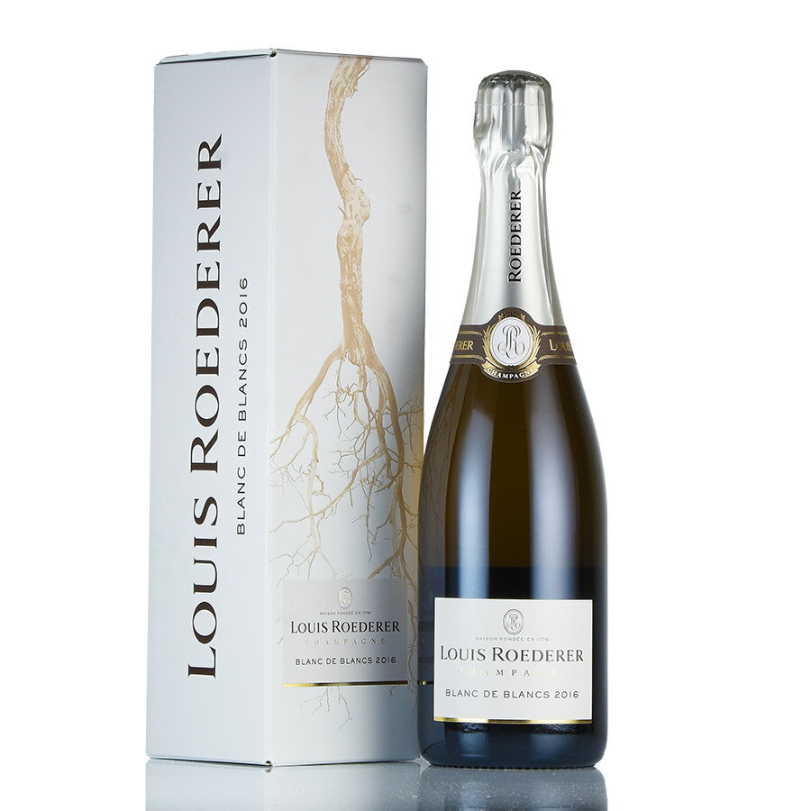 ルイ ロデレール ブラン ド ブラン 2016 正規品 ギフトボックス ルイロデレール ルイ・ロデレール ブランドブラン Louis Roederer Blanc de Blancs フランス シャンパン シャンパーニュ 新入荷