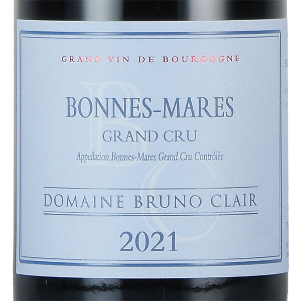 【最大5%OFFクーポン】ブリュノ クレール ボンヌ マール グラン クリュ 2021 正規品 Bruno Clair Bonnes Mares Grand Cru フランス ブルゴーニュ 赤ワイン katsuda-10152456 KATSUDA 勝田商店 銘醸ワイン専門 サンプル画像2