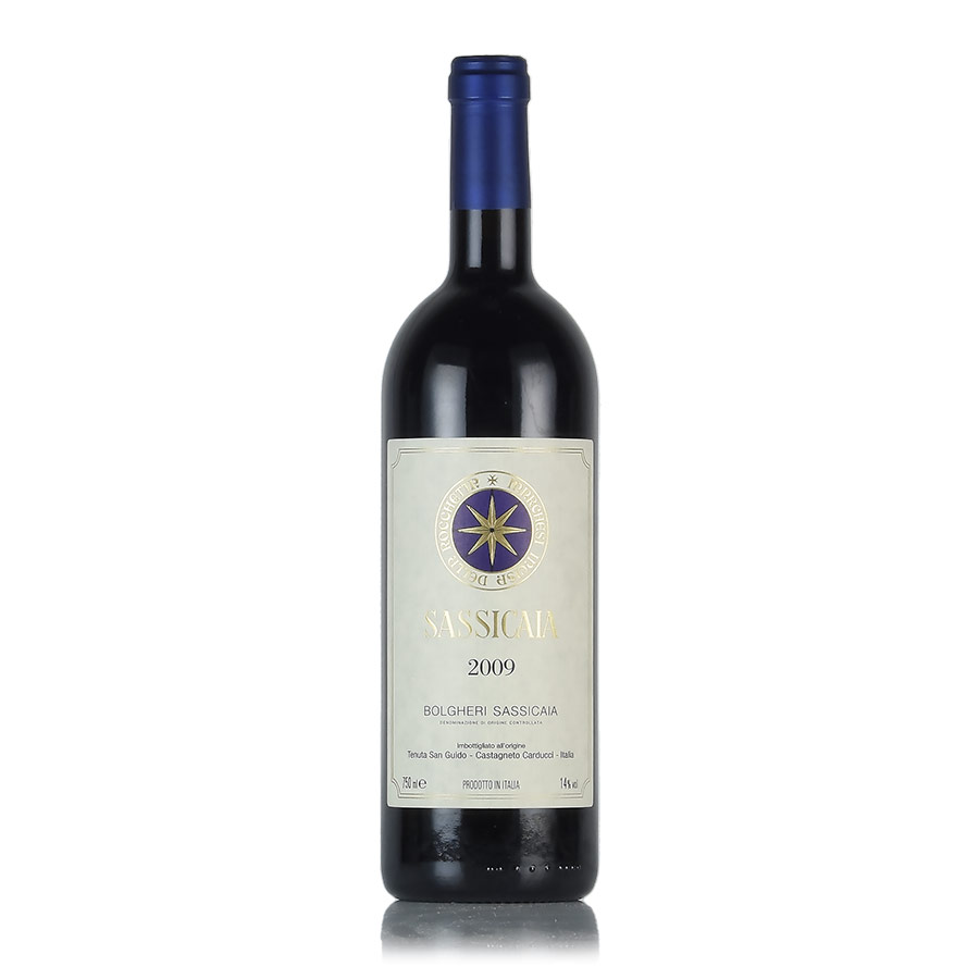 【最大1,000円OFFクーポン★期間限定】サッシカイア 2009 Tenuta San Guido Sassicaia イタリア 赤ワイン 新入荷[のこり1本]【お買い物マラソン期間★5/9 20:00～5/16 1:59】