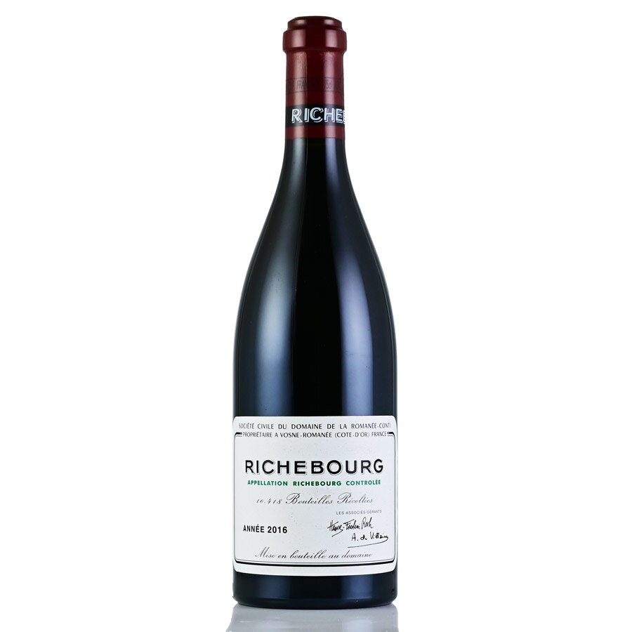 ロマネコンティ リシュブール 2016 ラベル不良 ドメーヌ ド ラ ロマネ コンティ DRC Richebourg フランス ブルゴーニュ 赤ワイン お歳暮