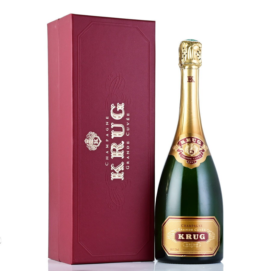 【P5倍|8/25限定】クリュッグ グランド キュヴェ NV ギフトボックス グランドキュヴェ Krug Grande Cuvee フランス シャンパン シャンパーニュ
