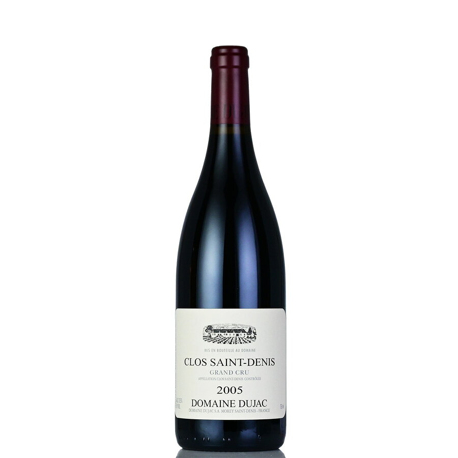 【3％OFFクーポン】デュジャック クロ サン ドニ グラン クリュ 2005 Dujac Clos Saint Denis フランス ブルゴーニュ 赤ワイン katsuda-10158630 KATSUDA 勝田商店 銘醸ワイン専門 パッケージ画像