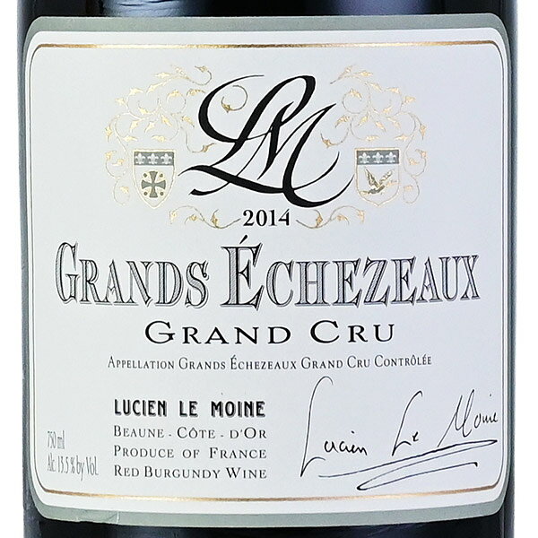 【最大5千円OFFクーポン】ルシアン ル モワンヌ グラン エシェゾー グラン クリュ 2014 Lucien le Moine Grands Echezeaux Grand Cru フランス ブルゴーニュ 赤ワイン katsuda-10159550 KATSUDA 勝田商店 銘醸ワイン専門 サンプル画像2