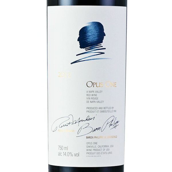 オーパスワン (Opus One) 2022 750ml オーパス・ワン 赤ワイン ギフトに最適 アメリカ カリフォルニア ナパバレー
