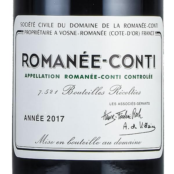 ロマネコンティ ロマネコンティ 2017 正規品 ドメーヌ ド ラ ロマネ コンティ DRC Romanee Conti フランス ブルゴーニュ 赤ワイン katsuda-10125809 KATSUDA 勝田商店 銘醸ワイン専門 サンプル画像2