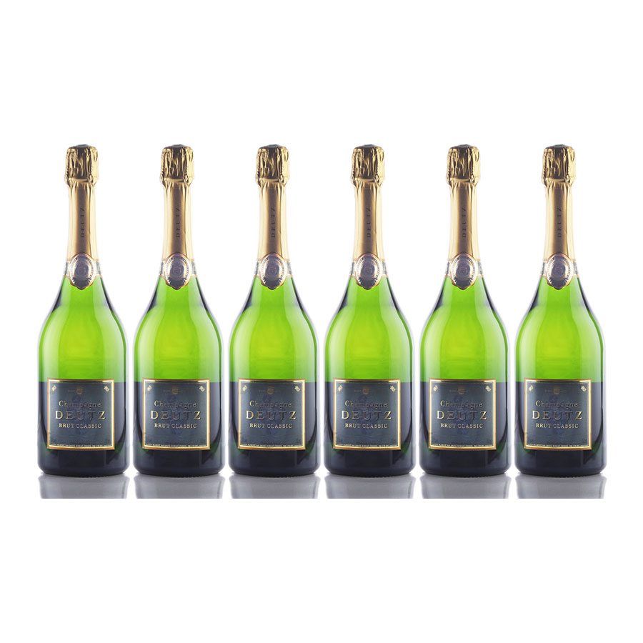 【最大5%OFFクーポン】ドゥーツ ブリュット クラシック NV 6本セット ドゥッツ Deutz Brut Classic フランス シャンパン シャンパーニュ【KSP】