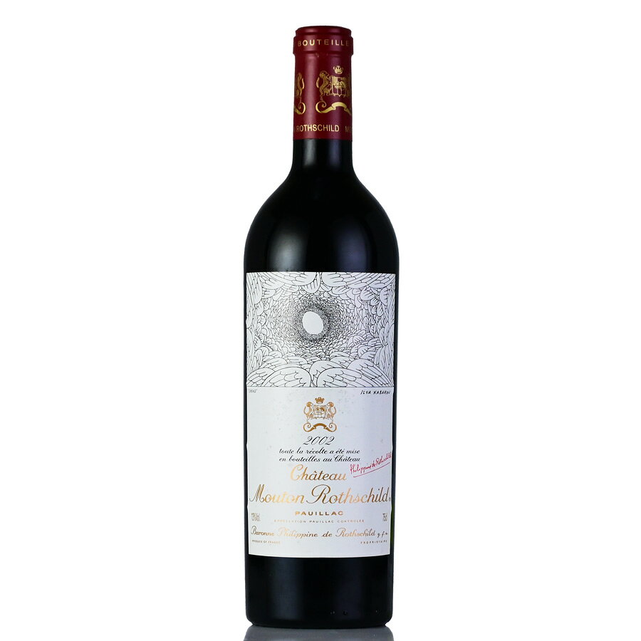シャトー ムートン ロートシルト 2002 ロスチャイルド Chateau Mouton Rothschild フランス ボルドー 赤ワイン katsuda-10150160 KATSUDA 勝田商店 銘醸ワイン専門 パッケージ画像