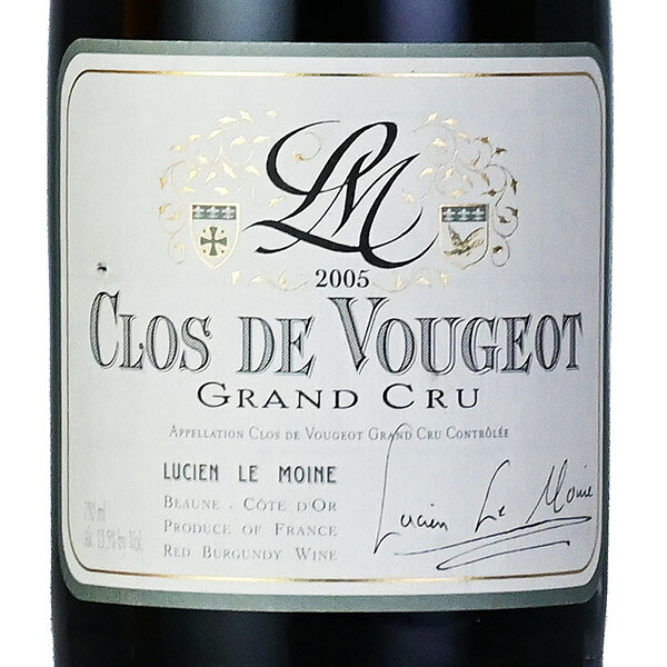 【3%OFFクーポン | 18・19日限定】ルシアン ル モワンヌ クロ ヴージョ グラン クリュ 2005 クロ ド ヴージョ Lucien le Moine Clos Vougeot Grand Cru フランス ブルゴーニュ 赤ワイン katsuda-10159454 KATSUDA 勝田商店 銘醸ワイン専門 サンプル画像2