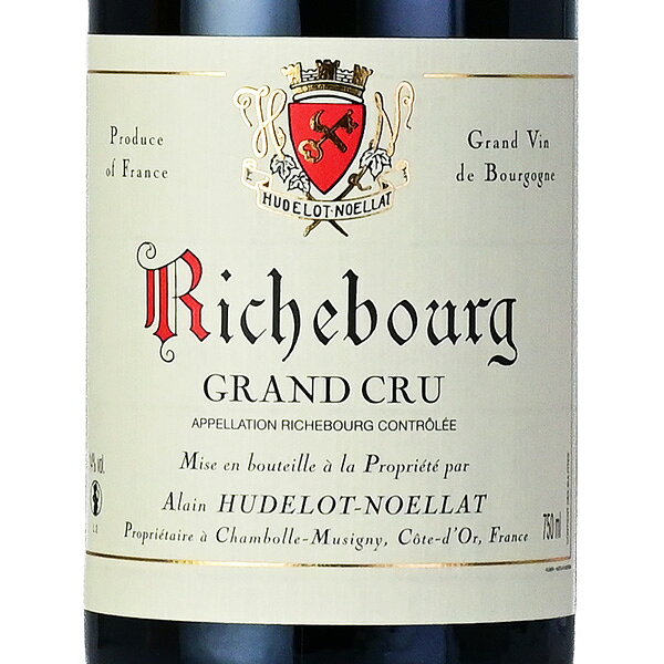 【3％OFFクーポン】アラン ユドロ ノエラ リシュブール グラン クリュ 2012 Alain Hudelot Noellat Richebourg Grand Cru フランス ブルゴーニュ 赤ワイン katsuda-10160345 KATSUDA 勝田商店 銘醸ワイン専門 サンプル画像2