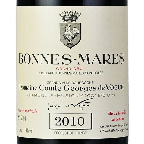 コント ジョルジュ ド ヴォギュエ ボンヌ マール グラン クリュ 2010 Comte Georges de Vogue Bonnes Mares Grand Cru フランス ブルゴーニュ 赤ワイン 新入荷 katsuda-10160890 KATSUDA 勝田商店 銘醸ワイン専門 サンプル画像2