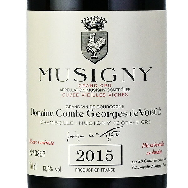 【5%OFFクーポン】コント ジョルジュ ド ヴォギュエ ミュジニー ヴィエイユ ヴィーニュ グラン クリュ 2015 Comte Georges de Vogue Musigny Vieilles Vignes Grand Cru フランス ブルゴーニュ 赤ワイン 新入荷 katsuda-10160904 KATSUDA 勝田商店 銘醸ワイン専門 サンプル画像2