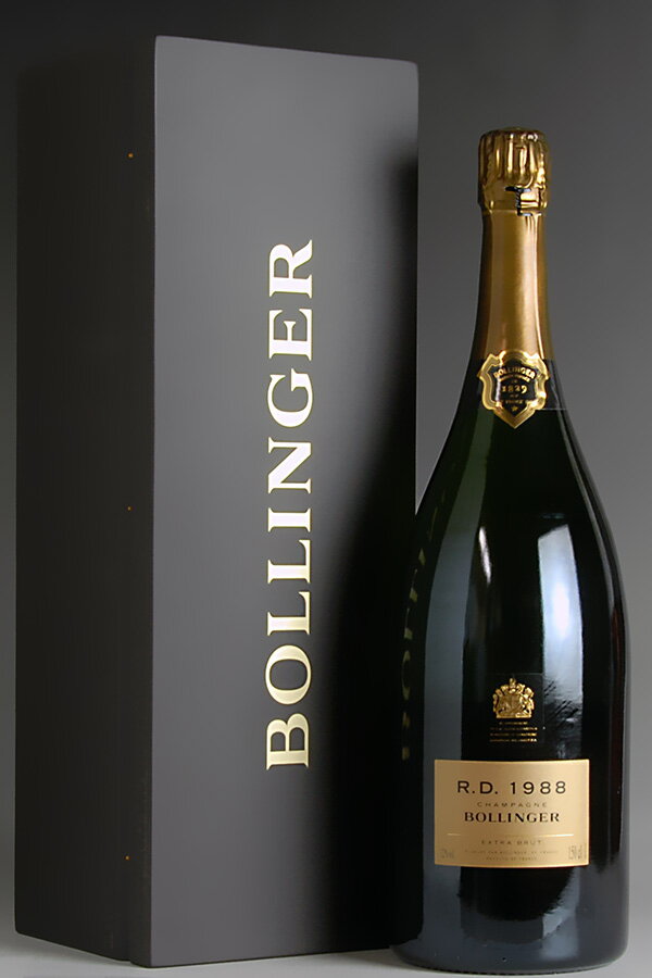 ボランジェ アール ディー 1988 マグナム 1500ml 木箱入り 正規品 RD Bollinger R.D. フランス シャンパン シャンパーニュ