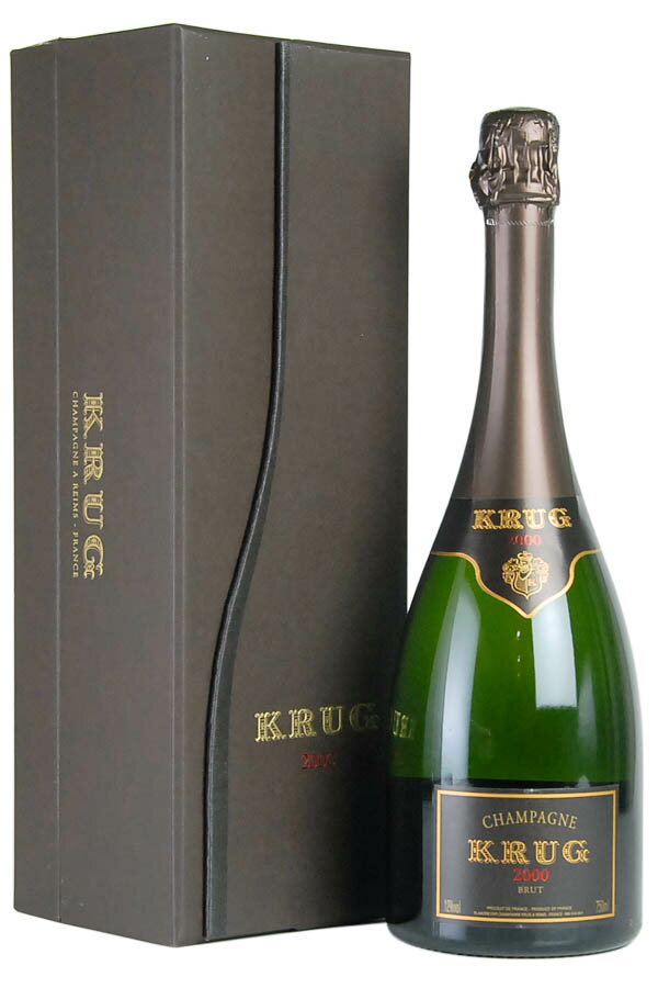 [2000] クリュッグ ヴィンテージ 【並行品】【ギフトボックス】 Krug Vintage 750ml