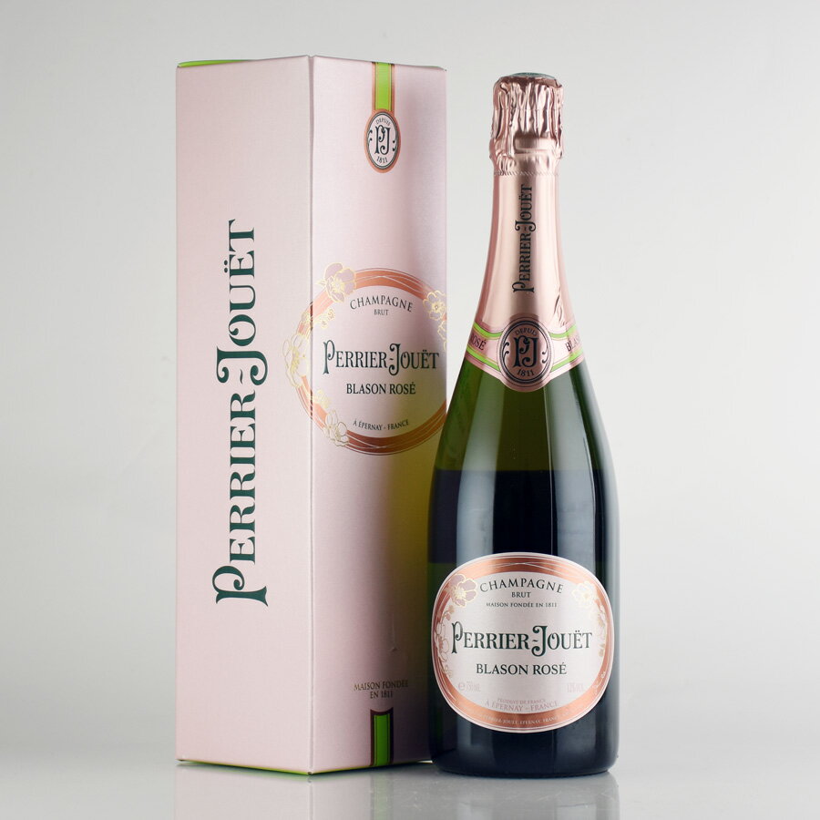 ペリエ ジュエ ブラゾン ロゼ NV ギフトボックス 箱傷あり ペリエジュエ Perrier Jouet Blason Rose フランス シャンパン シャンパーニュ