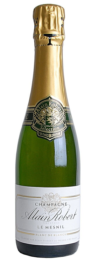 アラン・ロベール メニル・セレクション ブラン・ド・ブラン ハーフAlain Robert Blanc de Blanc Menil Selection 375ml N.V