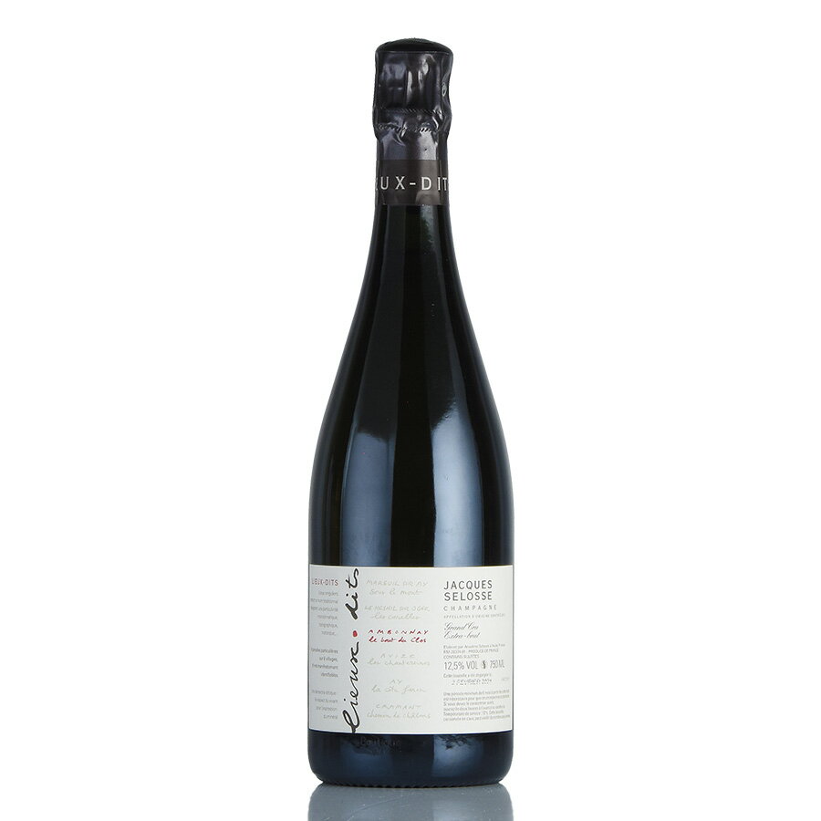 ジャック セロス リュー ディ ル ブー デュ クロ NV ジャックセロス Jacques Selosse Lieux-Dits Le Bout du Clos フランス シャンパン シャンパーニュ【父の日ギフト対象】