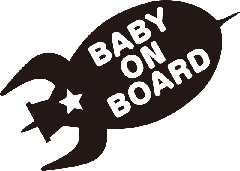 baby　on　board(baby in car)　Kid　Kid's　c