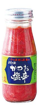 名称 かつお塩辛 内容量 200g 賞味期限 外装に記載 保存方法 開封後は高温・多湿な場所をさけ、冷暗所で保存してください。 製造者 有限会社まるた屋 〒8980018 鹿児島県枕崎市桜木町228 TEL:0993-72-1382