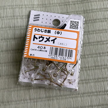 うわじき鋲 上敷き鋲 鋲 びょう 押しピン ピン カーぺット ジュータン ゴザの止め 和室用 畳用