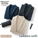 特典あり カシミヤ セーター カーディガン メンズ Vネック 抗ピリング加工 メンズセーター ニット トップス カシミヤ100% 男性 学生 紳士 ビジネス 3...