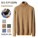 特典あり カシミヤ メンズ カシミヤセーター ハイネック 抗ピリング加工 メンズセーター ニット トップス カシミヤ100% 男性 学生 紳士 ビジネス 無地 ...