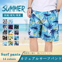 サーフパンツ メンズ 水着 男性用 海パン 海水パンツ メンズ水着 ハーフパンツ ショートパンツ 水陸両用 ラッシュガード ビーチパンツ ビーチショーツ 海水浴...