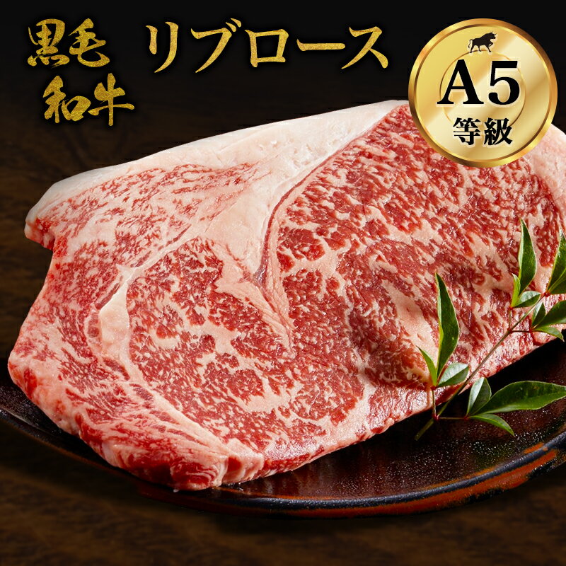 黒毛和牛リブロース 300g　A5ランク 高級 ステーキ 牛ステーキ肉 和牛 高級肉 お肉 ギフト 贈り物 お祝い 焼肉 お取り寄せグルメ 牛肉 送料無料 プレゼント お歳暮 お中元 キャンプ飯