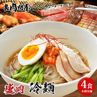 人気商品! 盛岡冷麺 100g×4食 特製Wスープ4袋付き 冷麺 盛岡 タレ もりおか冷麺 戸...