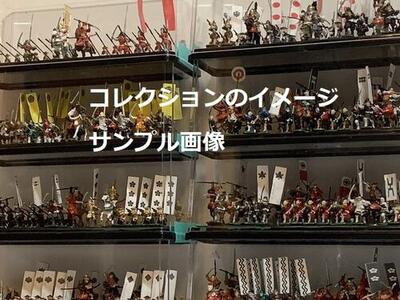 [完成品]　拡張盤台座A4サイズ　合戦　ジオラマ　戦国武将　フィギュア　プラモデル　時代模型　1/72サイズ 3