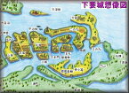 [完成品] 下妻城・多賀谷城（下妻市本城町）日本の城　お城のジオラマ模型　プラモデル　城郭模型