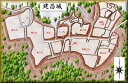  建昌城・瓜生野城（姶良市西餅田2185）日本の城　お城のジオラマ模型　プラモデル　城郭模型