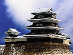 完成品■大洲城 城コレ　ケース付き　サイズ(W113×D92×H113mm) 日本の城　お城のジオラマ模型　プラモデル　城郭模型