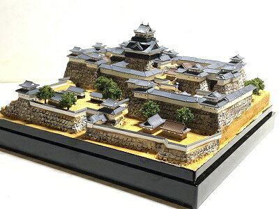 [完成品] 松阪城・松坂城（松阪市殿町）　日本100名城　日本の城　お城のジオラマ...