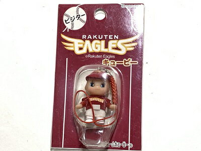 Rakuten - 楽天イーグル　ビジター　キューピー　可愛い　QP　ストラップ　ご当地　根付　 [中古]