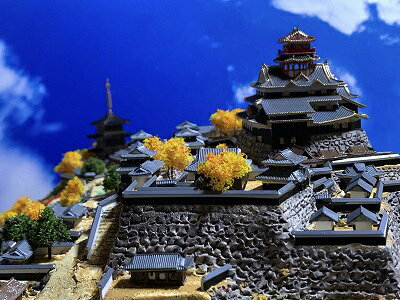 【完成品】 ★安土城 ZOS250 コレクションケース付き　織田信長　日本の城　お城 ジ...