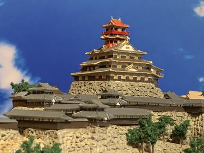 [完成品] 特注アクリルケース付き ★安土城 ...の紹介画像2