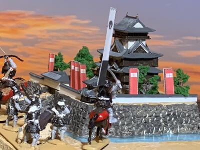 [完成品] 大津城の戦い　A5サイズ　関ケ原の戦い 前哨戦　1600年09月　立花宗茂、...