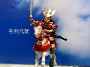 [完成品] 毛利元就 1体　合戦 ジオラマ　戦国武将　フィギュア　プラモデル　吉田郡山城　時代模型　1/72サイズ