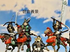 [完成品] 朝倉義景 10体セット　合戦 ジオラマ　戦国武将　姉川　フィギュア　プラモデル　一乗谷城　時代模型　1/72サイズ