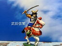  武田信繁 +家臣3体 4体セット　合戦 ジオラマ　戦国武将　フィギュア　プラモデル　武田24将　風林火山　川中島　時代模型　1/72サイズ