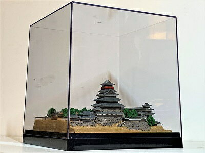 [完成品] 福岡城（福岡市中央区城内）ケース付き　ミニサイズ　日本100名城　黒田...