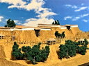 　望月城と望月支城（甲賀市甲南町杉谷）　A4サイズ　　日本の城　お城　ジオラマ　模型　プラモデル　城郭模型