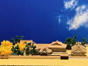 [完成品］近江　室町幕府　花の御所　ケース付き　ミニサイズ　日本の城　お城　ジオラマ　模型　プラモデル　城郭模型